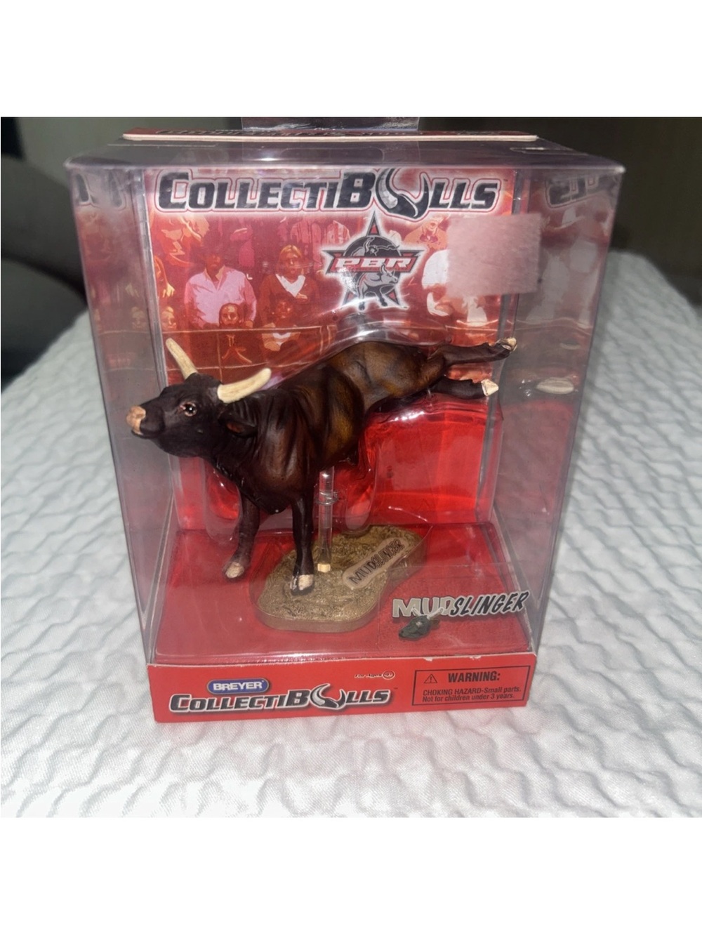 Breyer Red Collectible Box with White Text